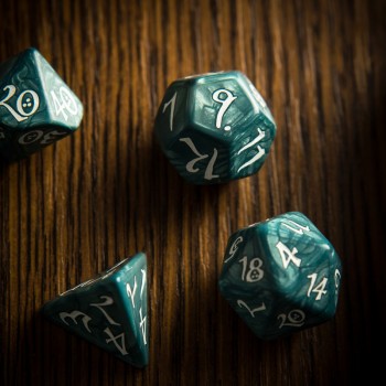 Classic RPG kauliukų rinkinys audringos ir baltos sp